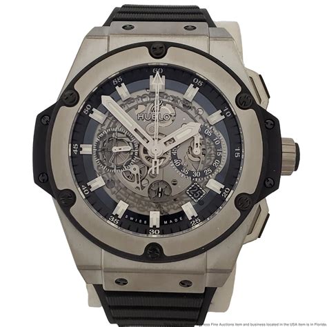 hublot king power unico chronograph titanium|Hublot King Power .